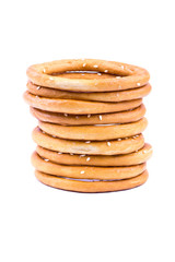 Bagel with sesame seeds