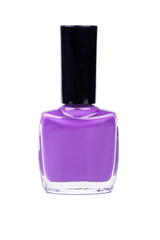 Purple nail polish