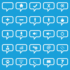 New unique dialog flat set