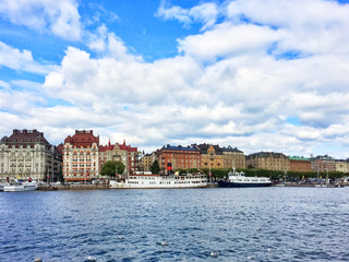 Fototapeta na wymiar Stockholm city center