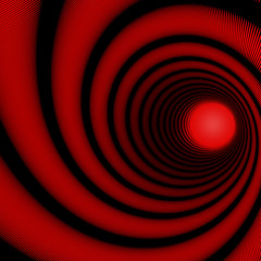 red spiral