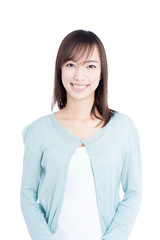 Obraz premium 笑顔の女性