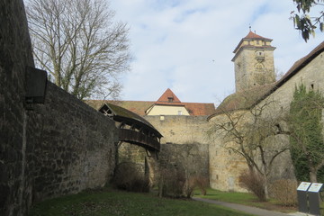 H&ouml;lzerne Br&uuml;cke Rothenburg ob der Tauber