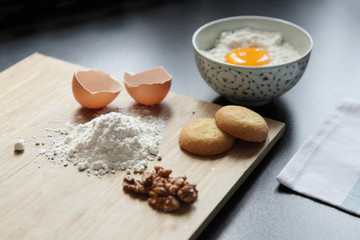 Ingredients for baking