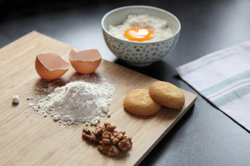 Ingredients for baking