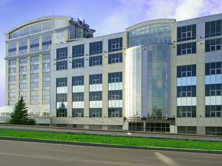 Fototapeta na wymiar Modern office building