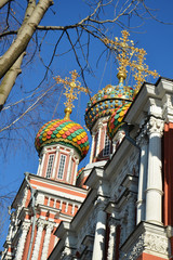 Fototapeta na wymiar Multi-colored domes