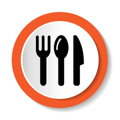 Fork, Knife And Spoon Vector Icon