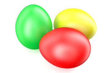 colored Easter eggs