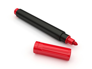 Красный маркер