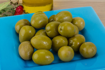 Green olives