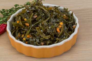 Laminaria salad