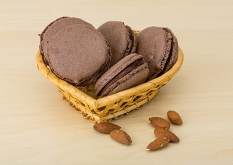 Chocolate macaroons