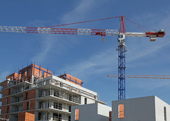 Chantier de construction de logements