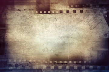 Film strip frames negatives filmstrip background