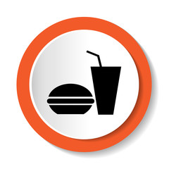 Vector icons Fast Food