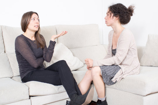 Diskussion unter Frauen