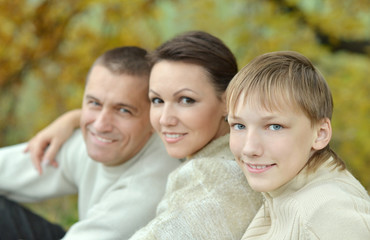 Nice happy family 