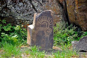 Native American petroglyphs