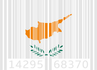 bar code flag cyprus