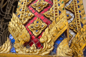 Closeup Thai Sculpture