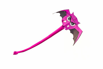 Colorful of kite flying in the wind.