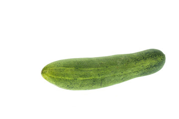 Cucumber isolated on white