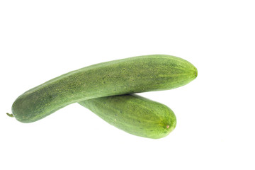 Cucumber isolated on white