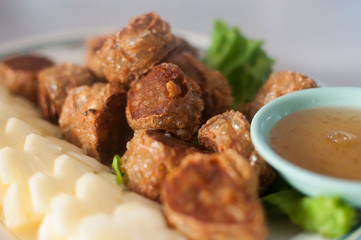 Thai fried food