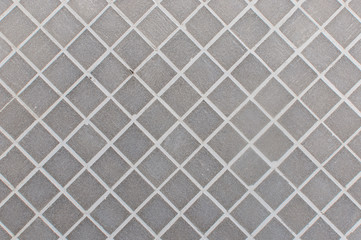 Gray tiled