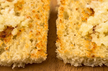 Grilled with garlic toast