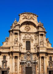 Fototapeta na wymiar Cathedral Church of Saint Maria in Murcia