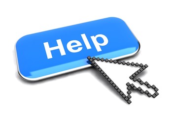 Help button and arrow cursor