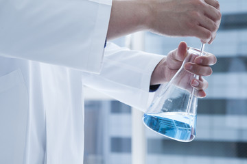 Researchers are experimenting with Erlenmeyer flask