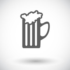 Beer flat icon