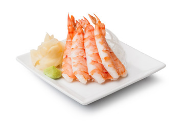shrimp sashimi