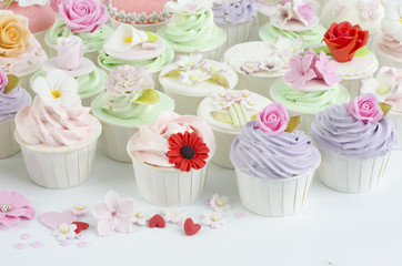 Wedding cupcakes