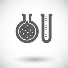 Chemisty flat icon