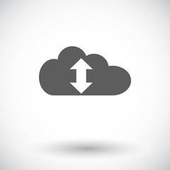 Cloud computing icon