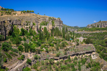 Fototapeta na wymiar Beautiful view of landscape near Cuenca