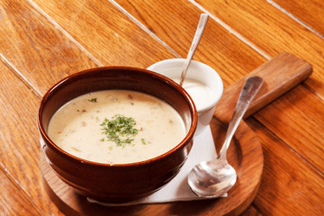 Mushroom cream soup