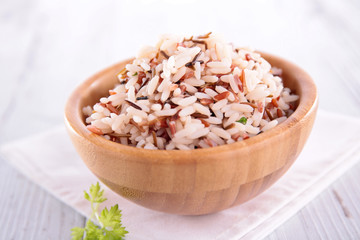 rice in bowl