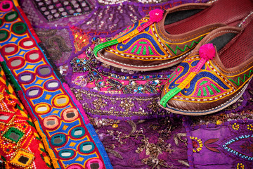 Ethnic Rajasthan shoes