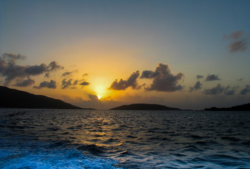 Sonnenuntergang, British Virgin Islands