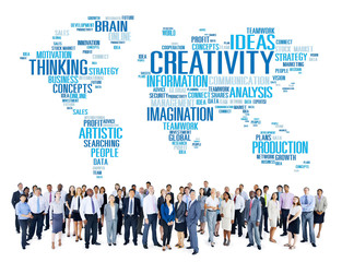 Creativity Artistic Imagination Inspiration Innovation Concept