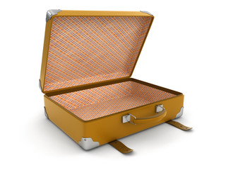 Suitcase (clipping path included)