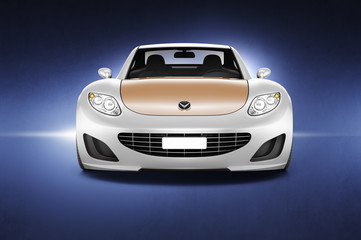 Comtemporary Car Elegance Transportation Sport Car Concept