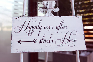 Happily ever after text