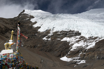 Nozing Khang Sa glacier, Tibet