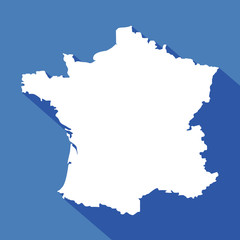 Logo carte de France.
